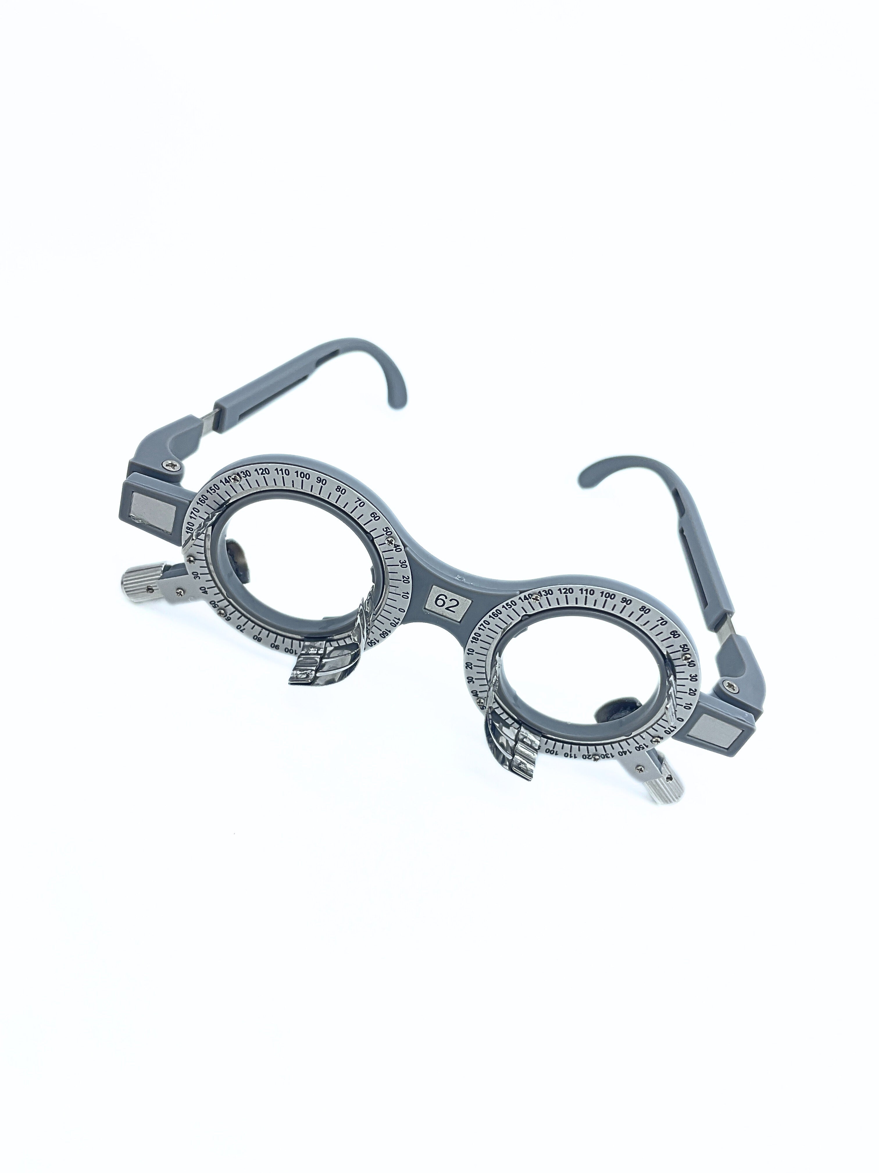 Lunettes de vue à monture de lentille d'essai d'optométrie